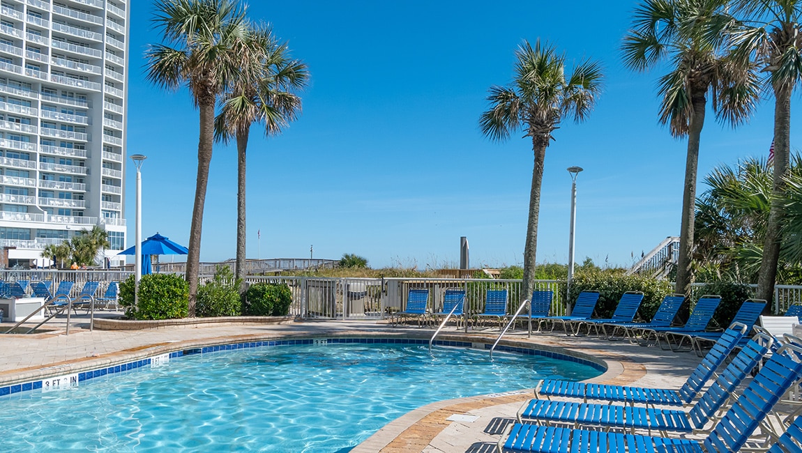 Sea Watch Resort oceanfront pool