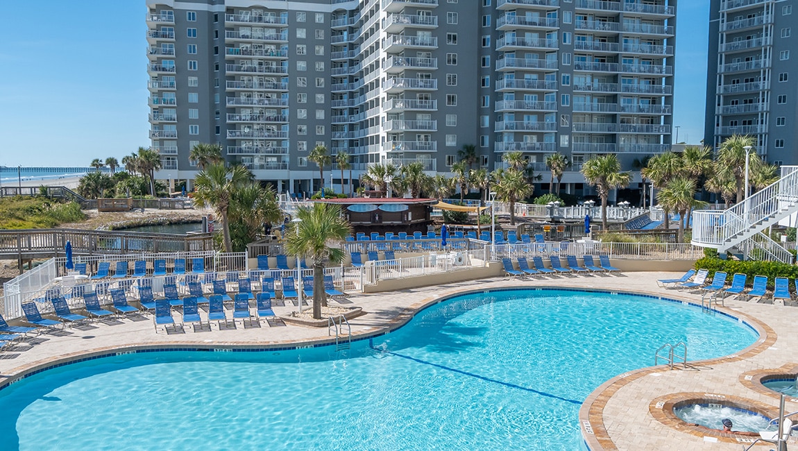 Sea Watch Resort pool deck
